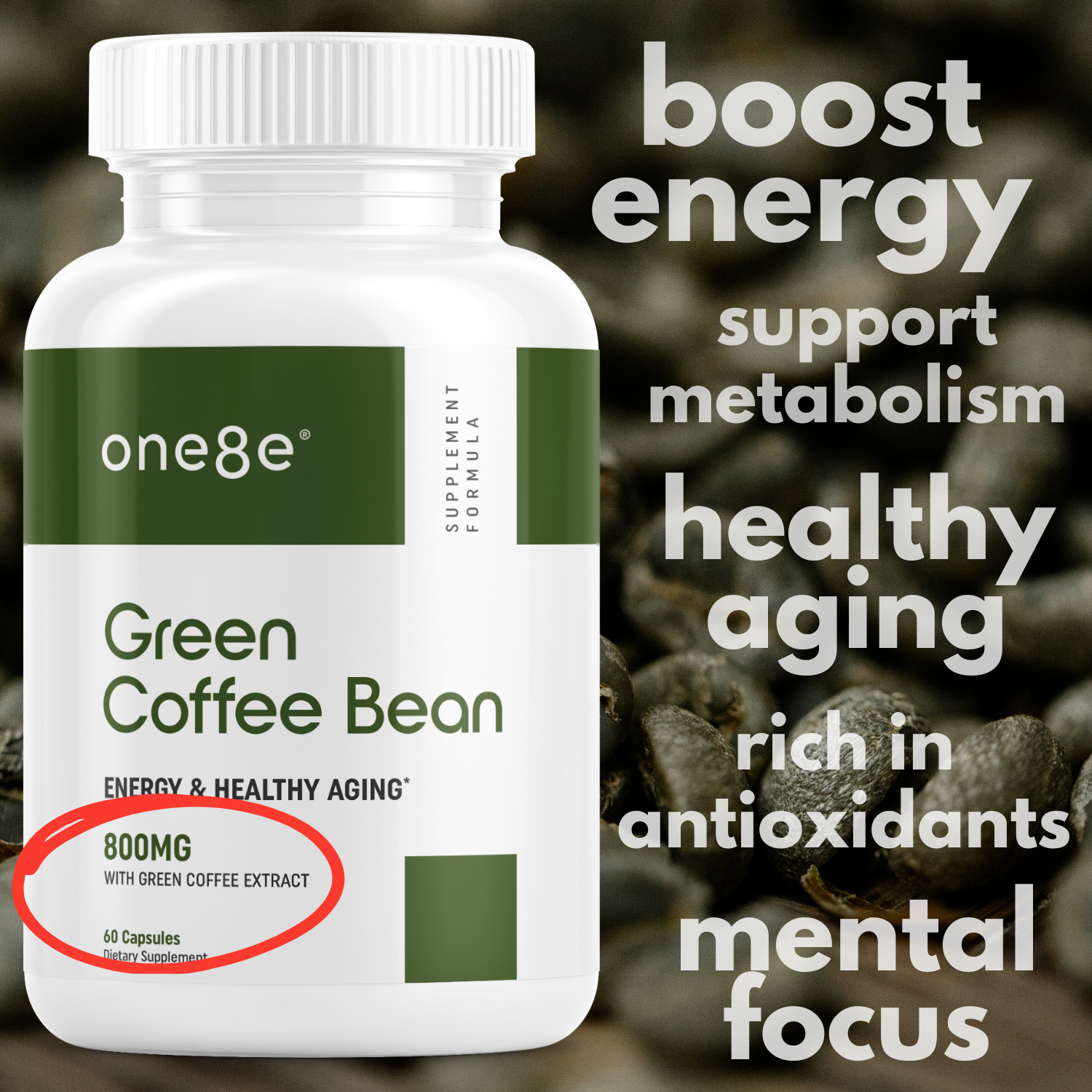 Green Coffee Bean - Energy and Healthy Aging