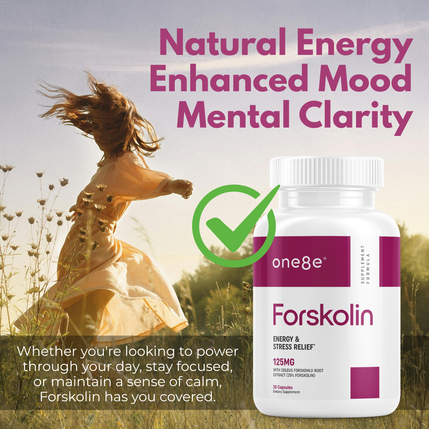Forskolin - Energy and Stress Relief