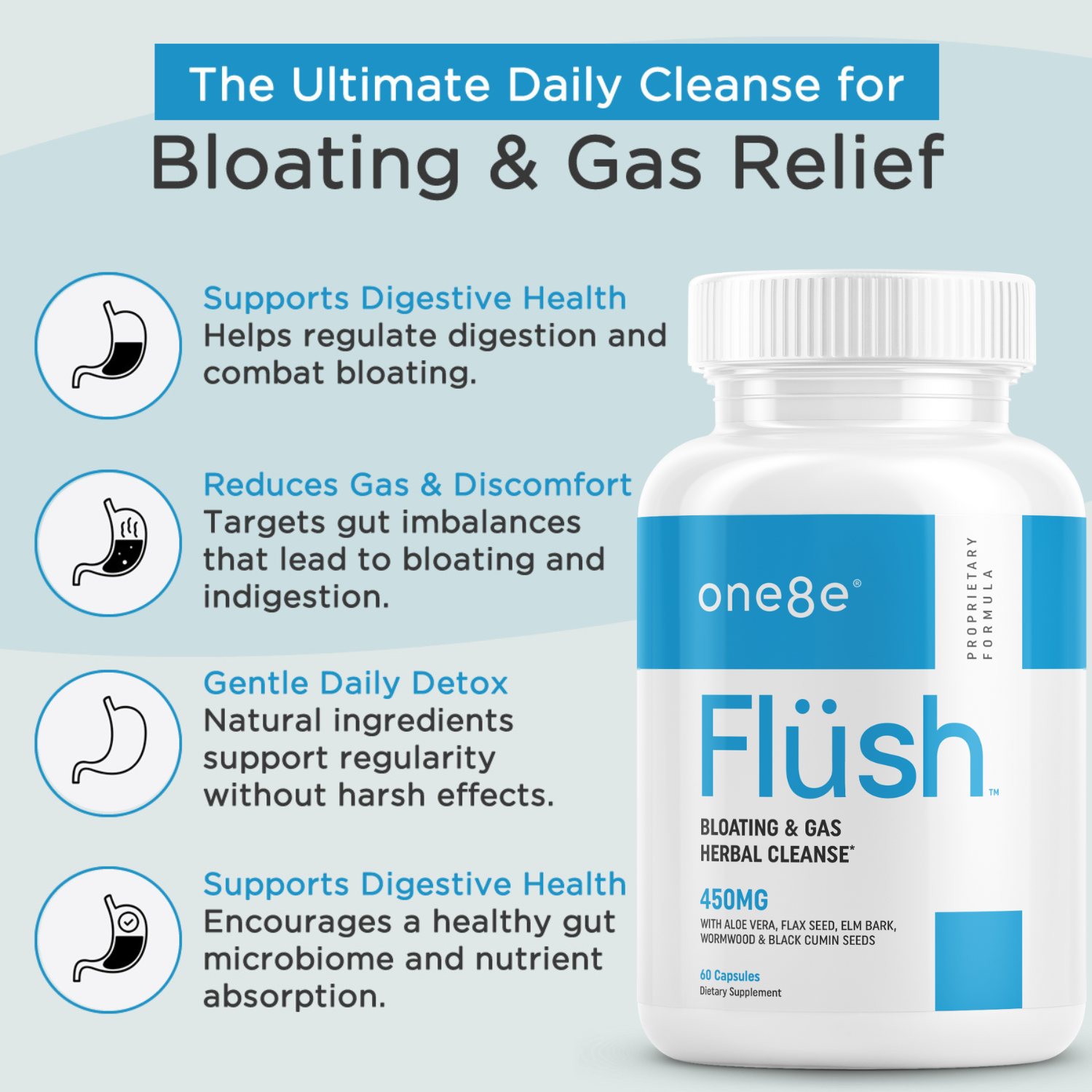 Flüsh - Bloating & Gas Daily Cleanse