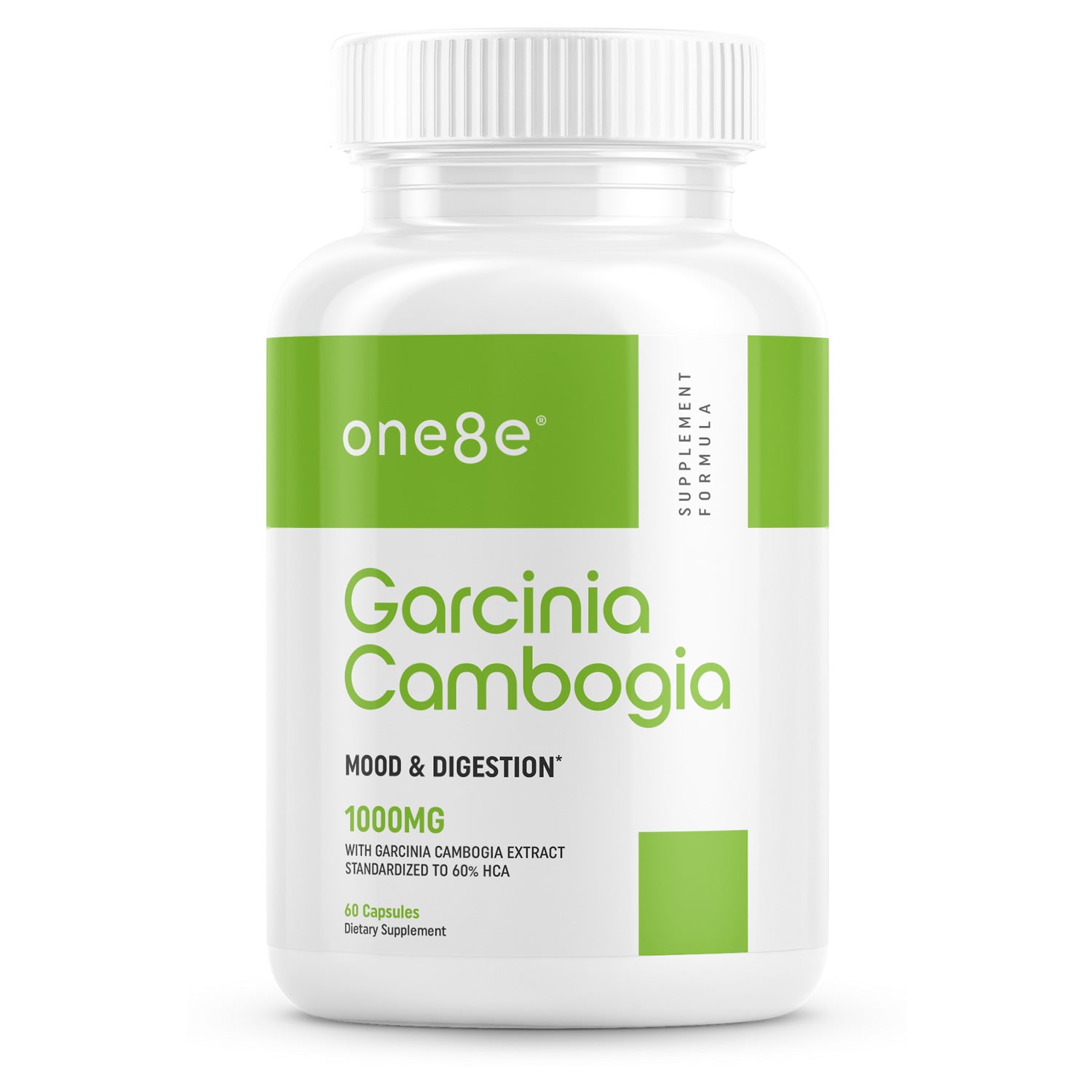 ONE8E Garcinia Cambogia supplement bottle