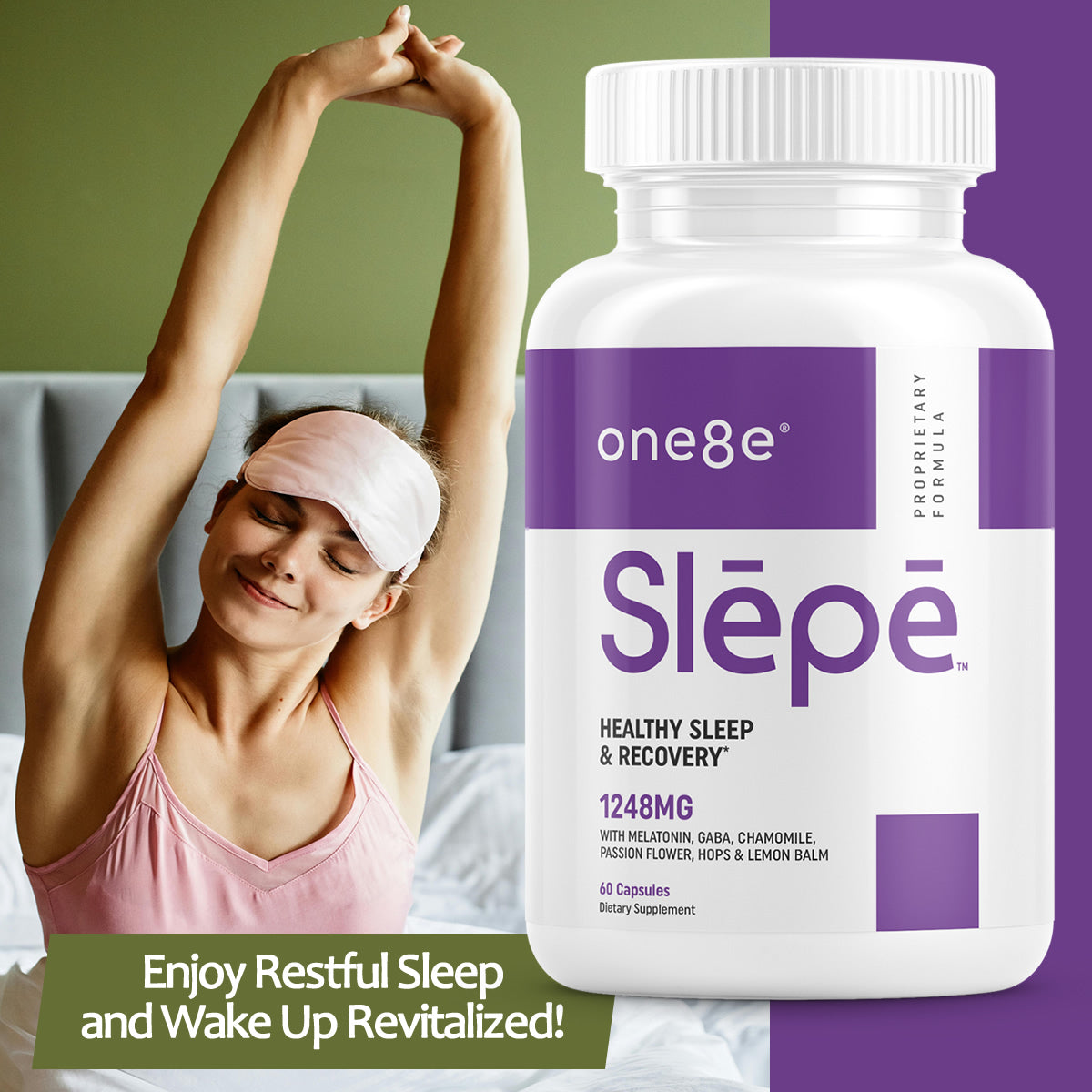 ONE8E Slēpē herbal relaxation capsules